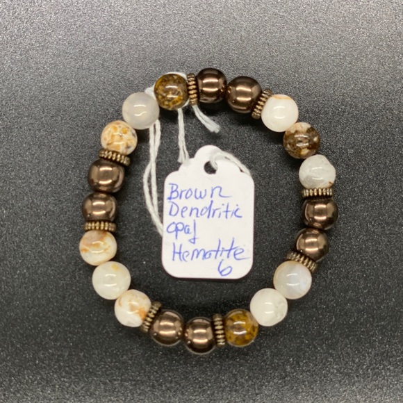 Dendritic Opal Bracelet: Clarity and Protection - Picture 2 of 2